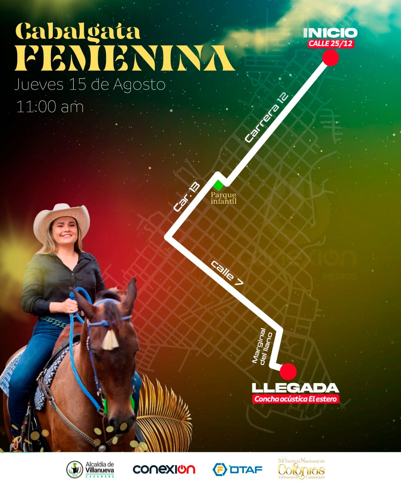 Cabalgata Femenina