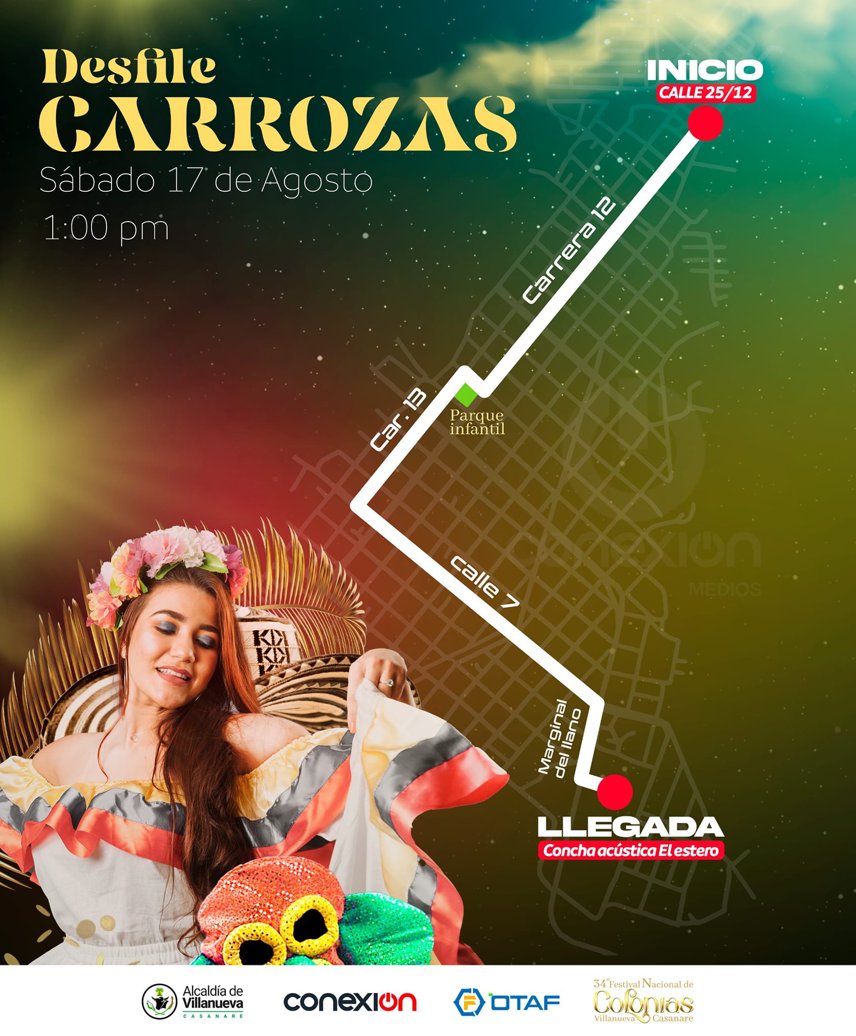 Desfile Carrozas Colonias